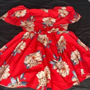 A light fabric Flower dress